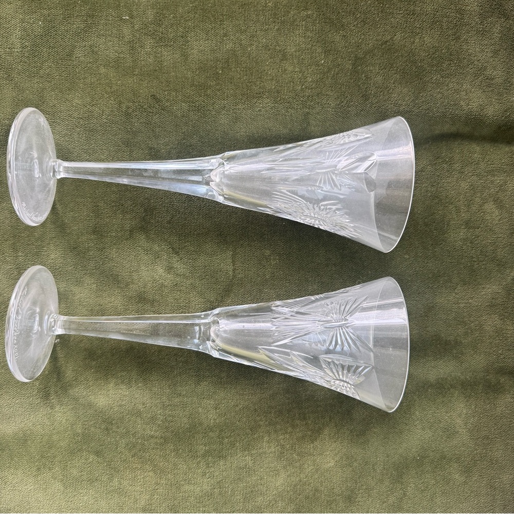 Waterford Crystal Champagne Flutes